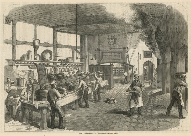 Charterhouse mutfağı by English School