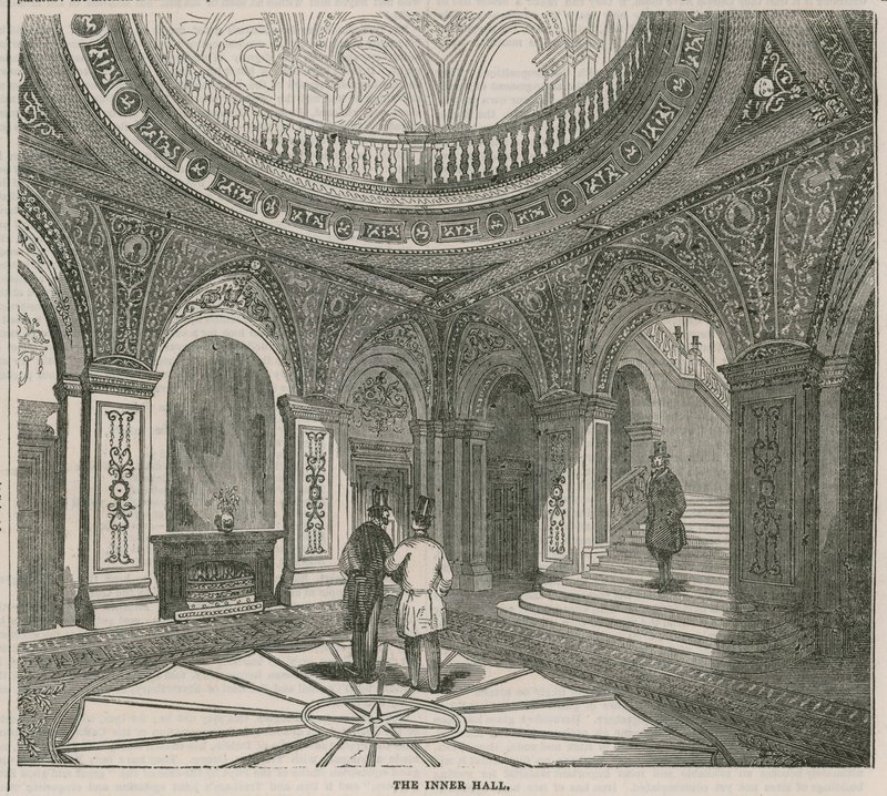 Muhafazakar Kulüp Binası: İç salon by English School