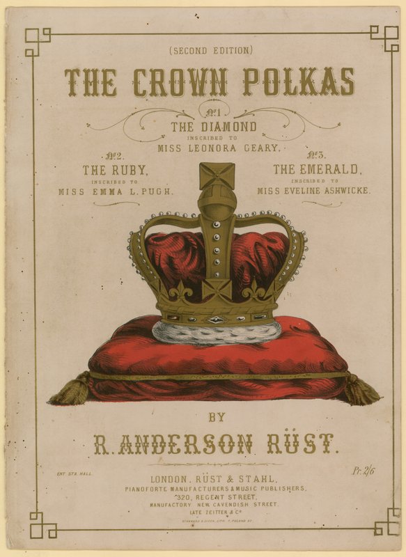 R Anderson Rust tarafından The Crown Polkas by English School