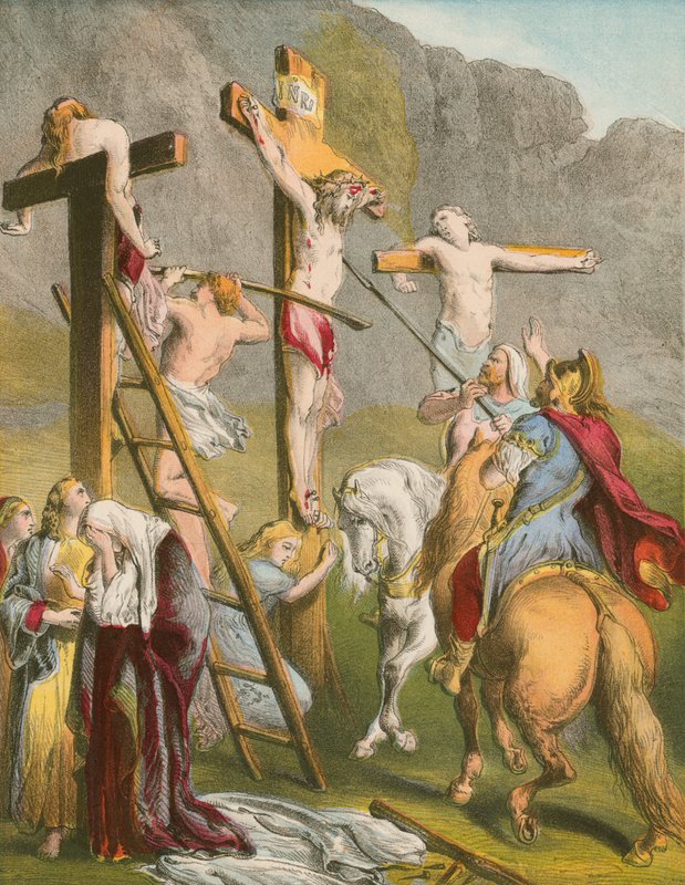 The Crucifixion by English School