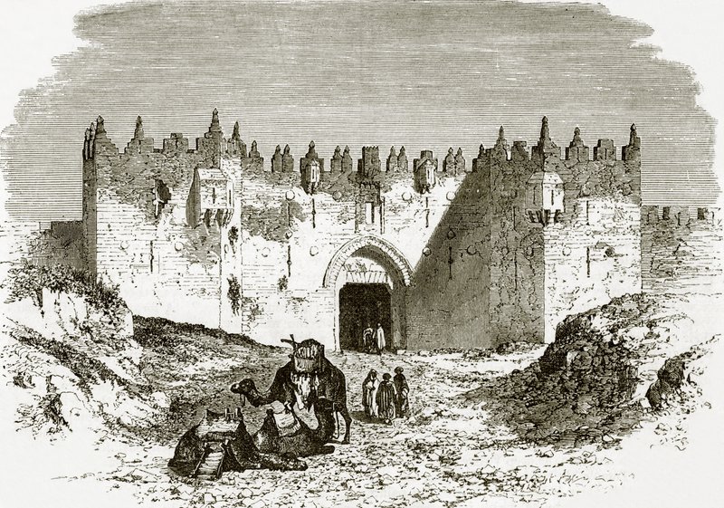 Şam kapısı, Kudüs by English School
