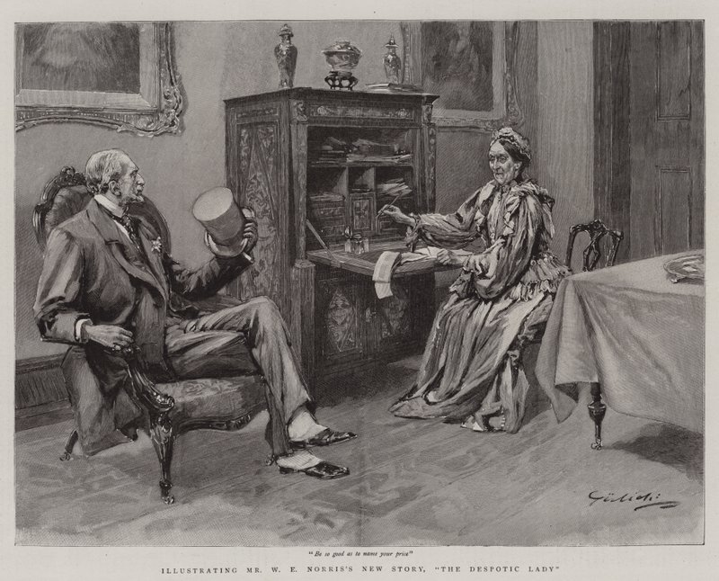 Despotik Hanım (gravür) by English School