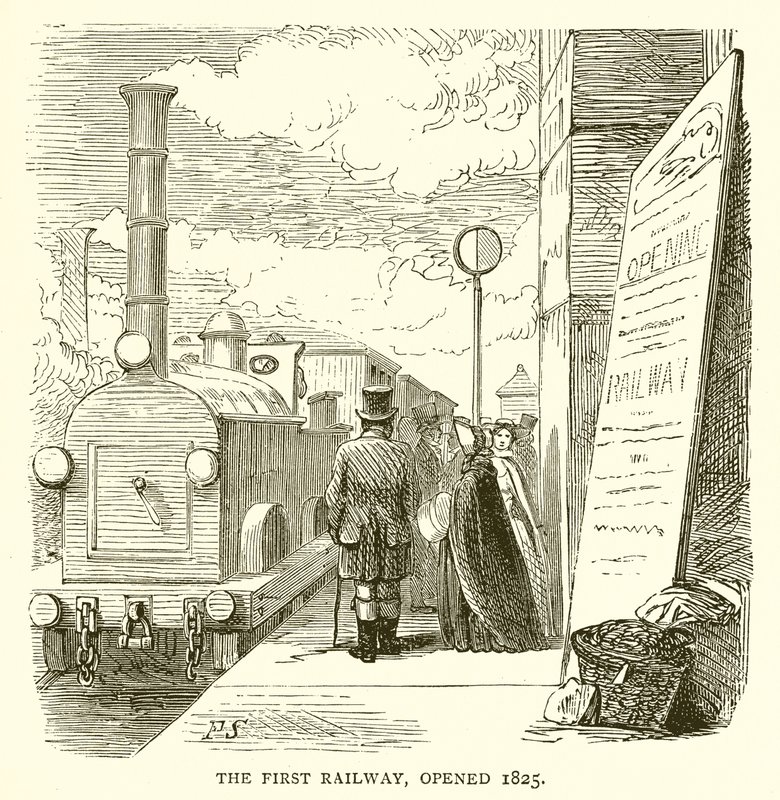 İlk Demiryolu, 1825