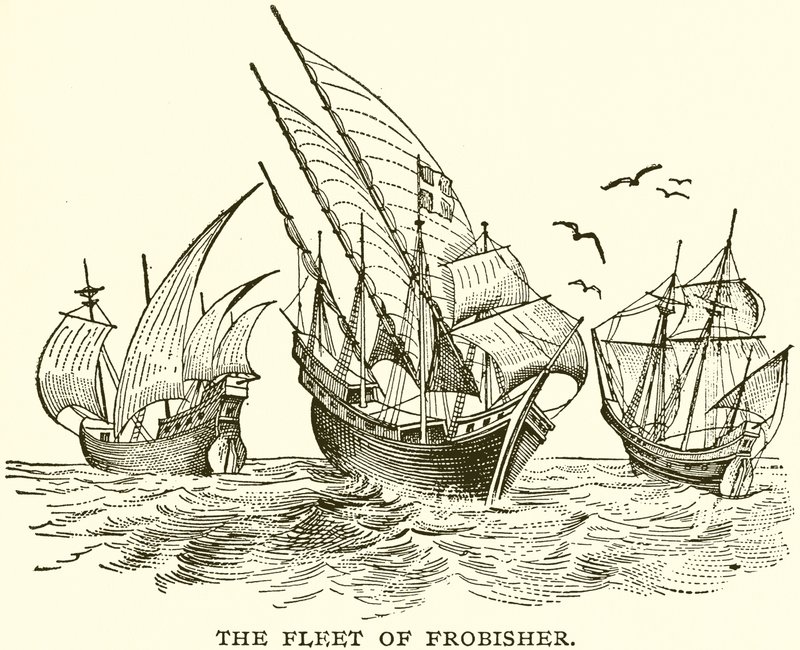 Frobisher Filosu by English School