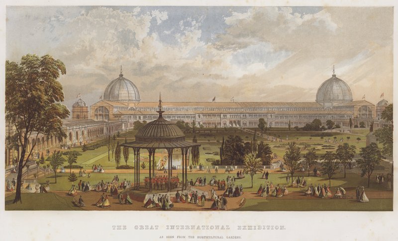 Büyük Uluslararası Sergi (chromolitho) by English School