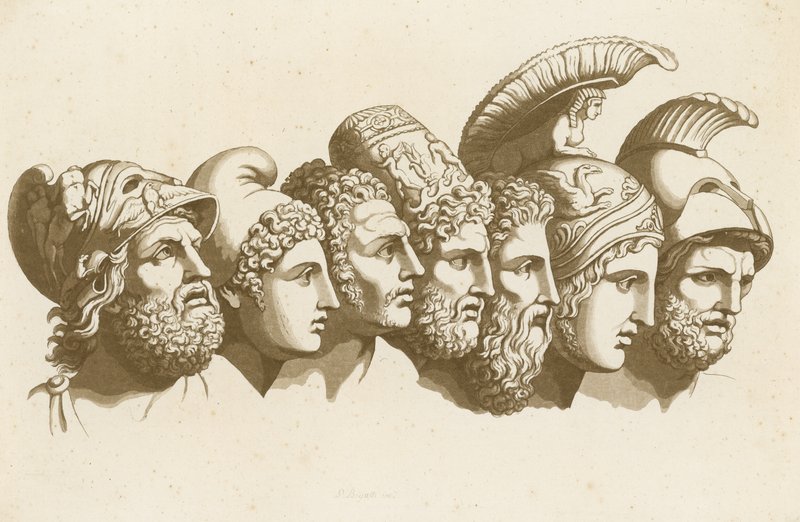 Truva Savaşı Kahramanları by English School