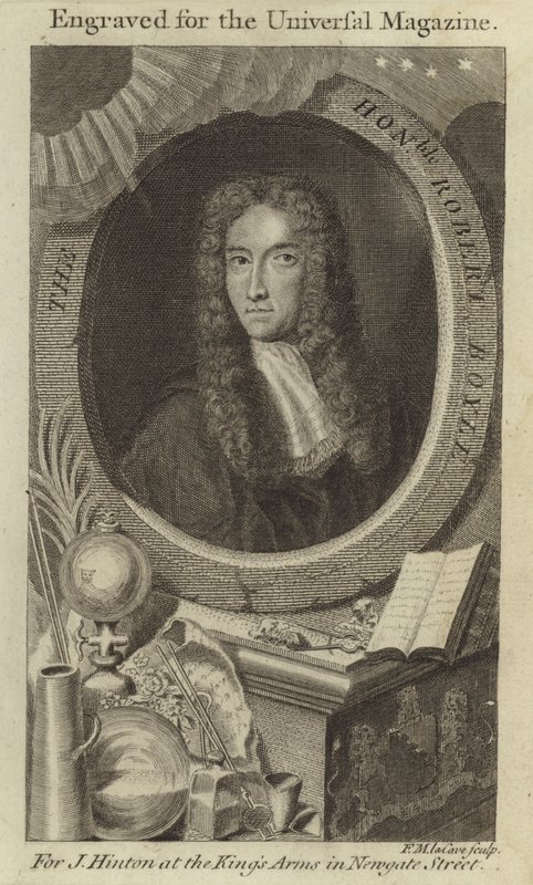 Saygıdeğer Robert Boyle by English School