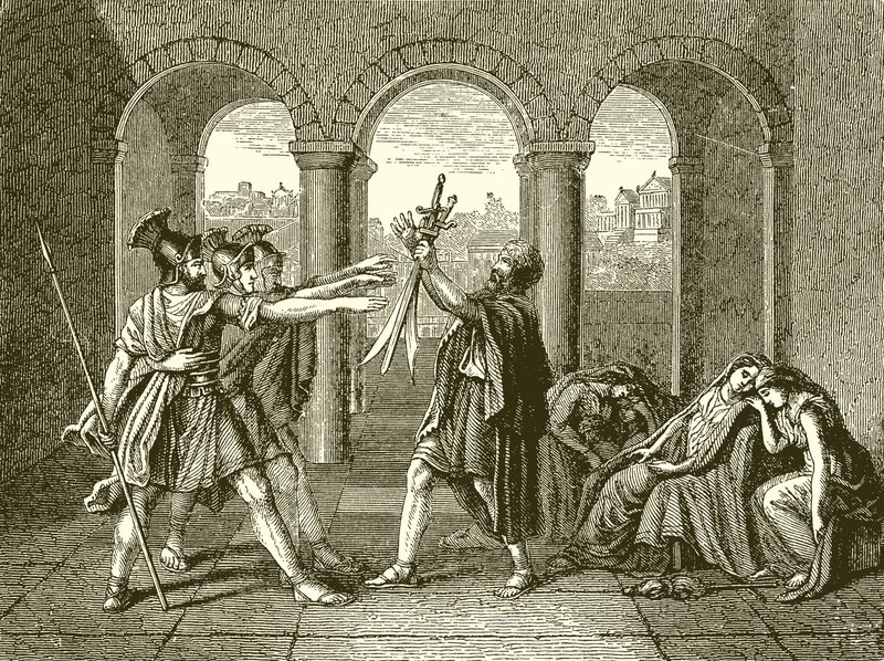 Horatii by English School