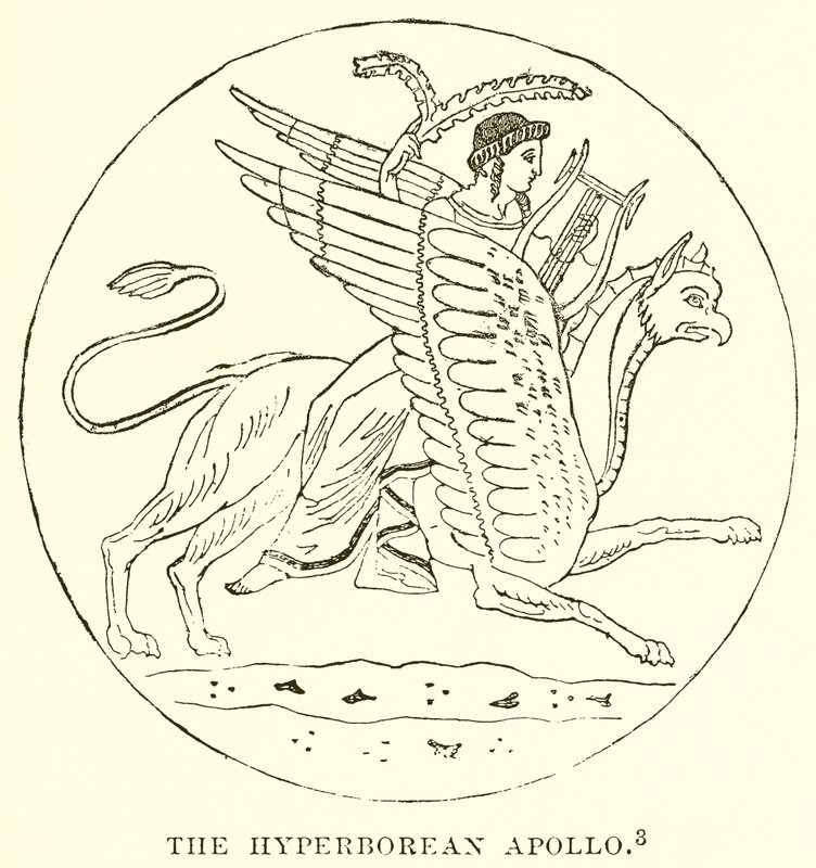 Hiperborean Apollon by English School