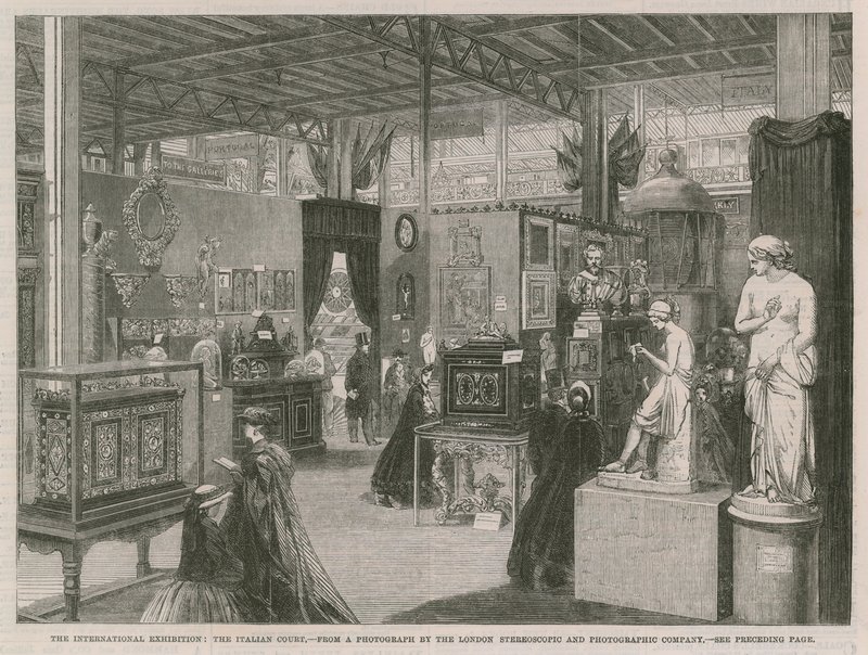 Uluslararası Sergi; İtalyan Mahkemesi by English School