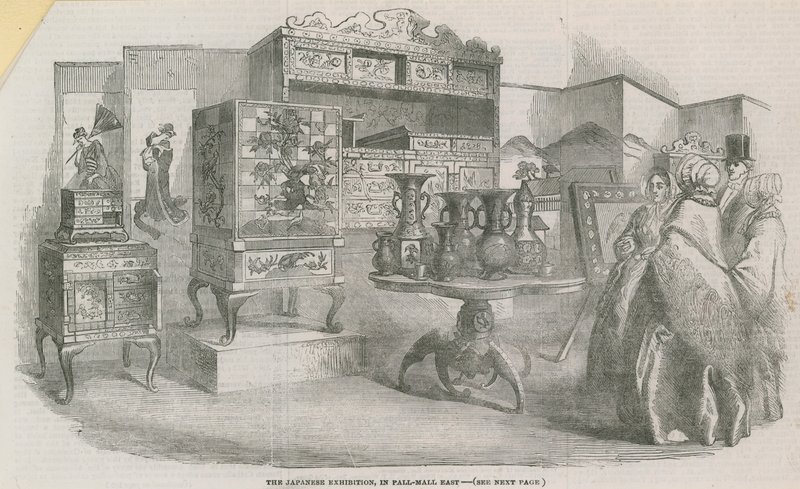 Japon Sergisi, Pall Mall Doğu by English School