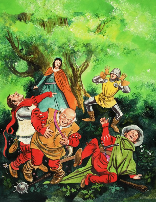 The Jester Knight by English School