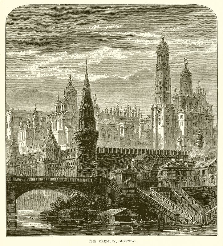 Kremlin, Moskova by English School
