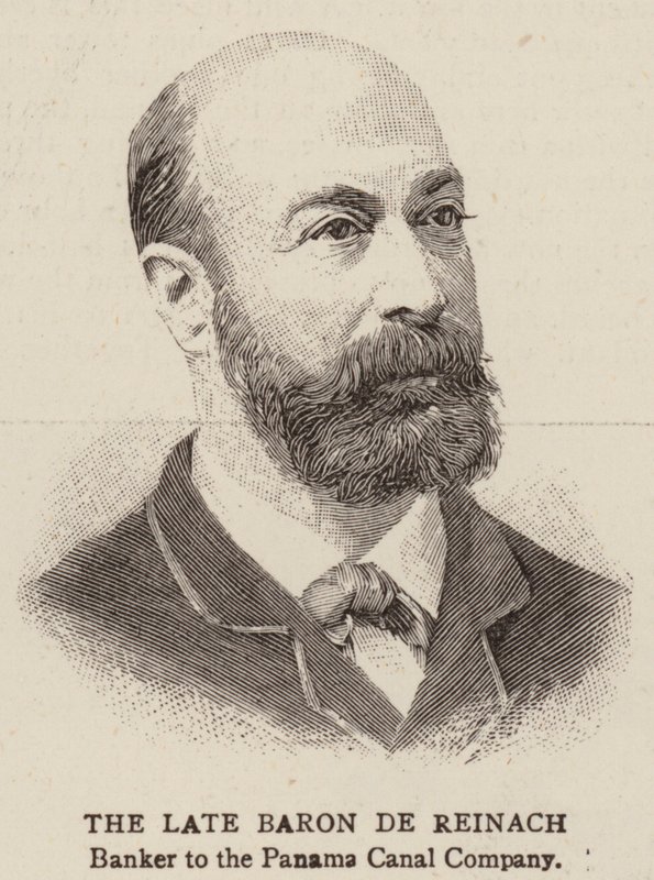 Geç Baron de Reinach (gravür) by English School