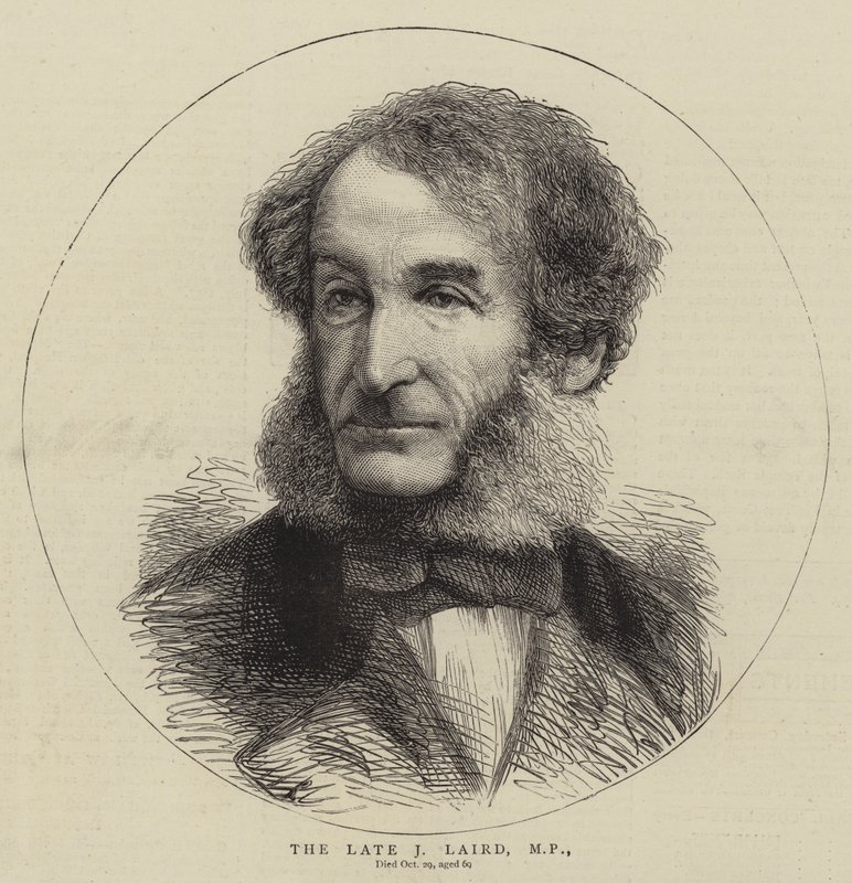 Geç J Laird, MP (gravür) by English School
