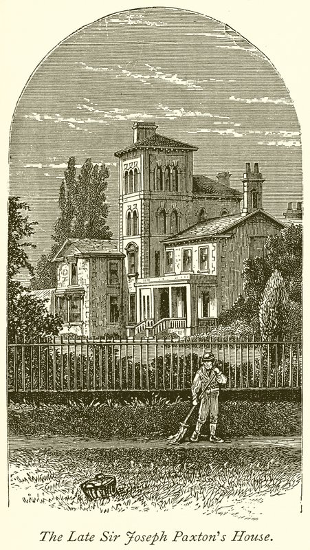 Geç Sir Joseph Paxtons Evi by English School