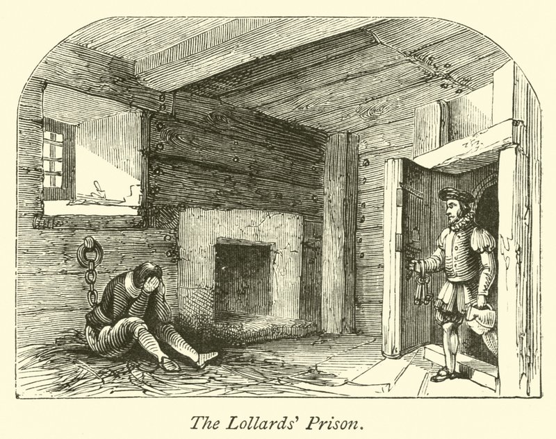 Lollards Hapishanesi by English School