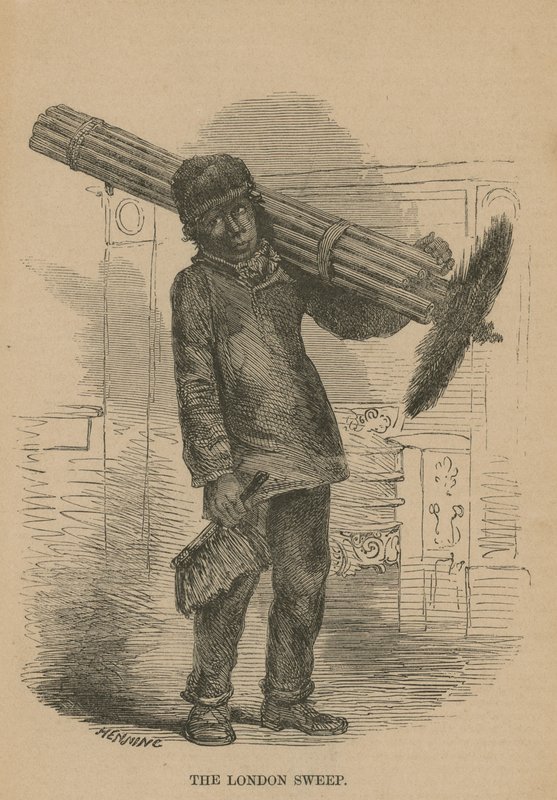 Londra süpürme by English School