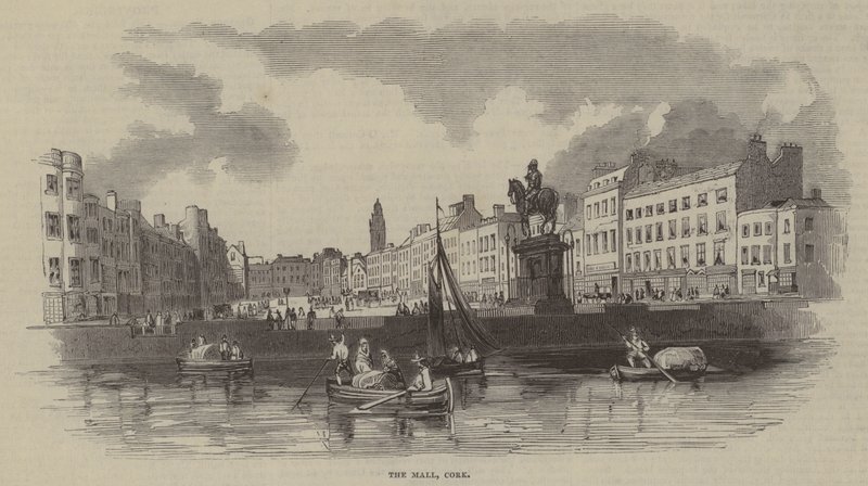 Alışveriş Merkezi, Cork (gravür) by English School