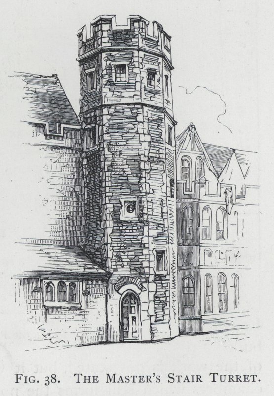 Usta Merdiven Kulesi (gravür) by English School