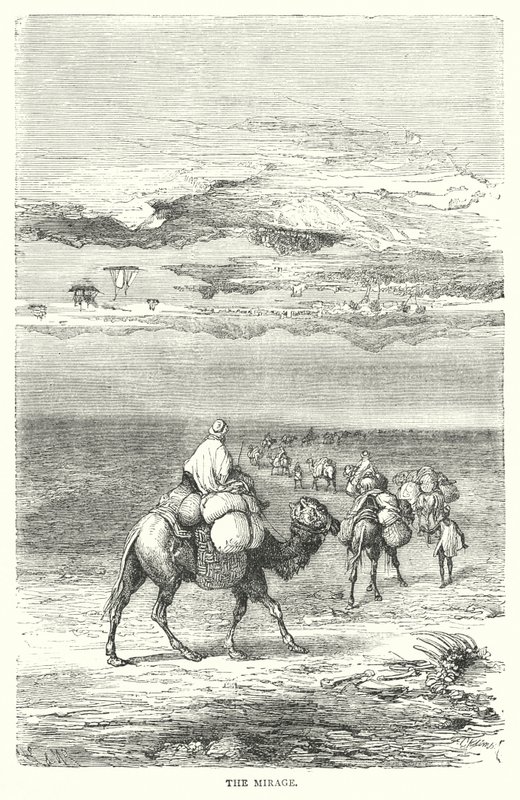 Mirage (gravür) by English School