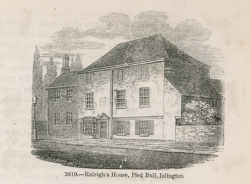 Old Pied Bull Inn, Islington by English School