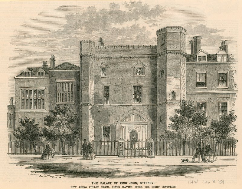Kral John Sarayı, Stepney, Londra by English School