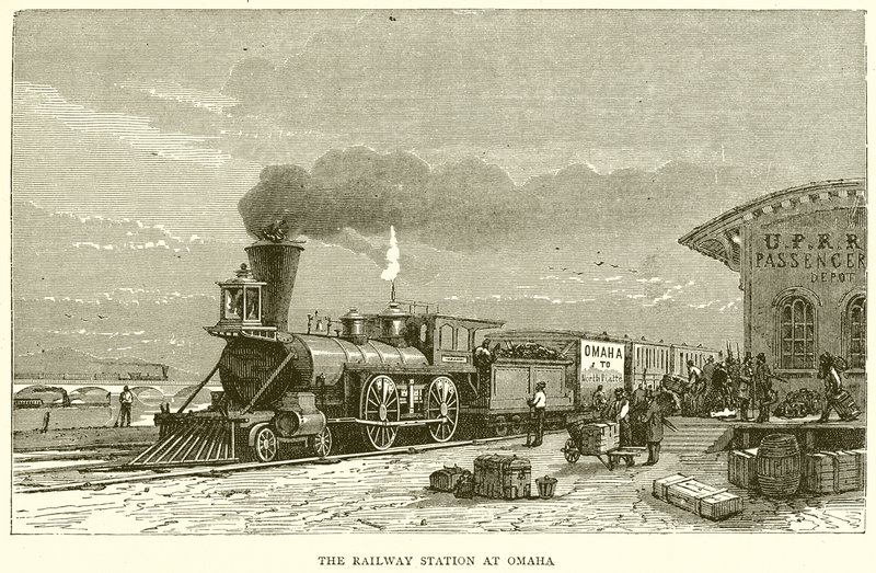 Omaha'daki Tren İstasyonu by English School