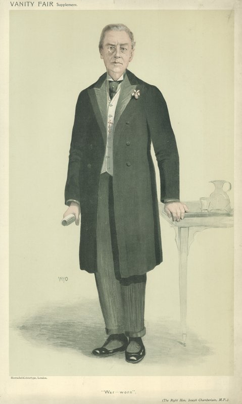 Çok Saygıdeğer Joseph Chamberlain by English School