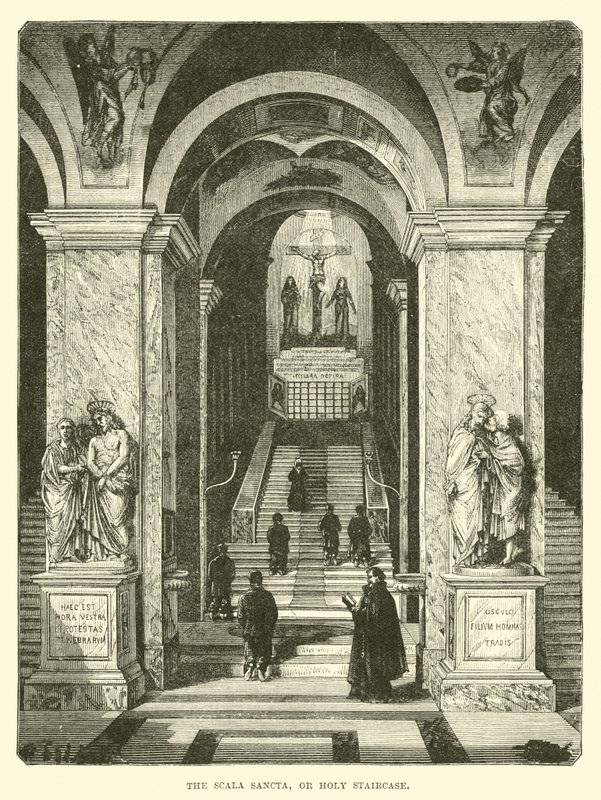 Scala Sancta veya Kutsal Merdiven by English School