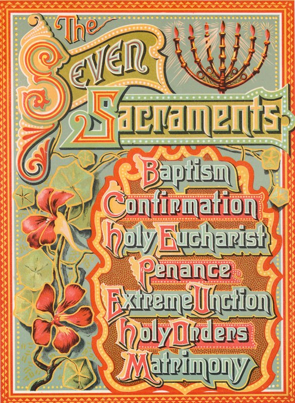 The Seven Sacraments by English School