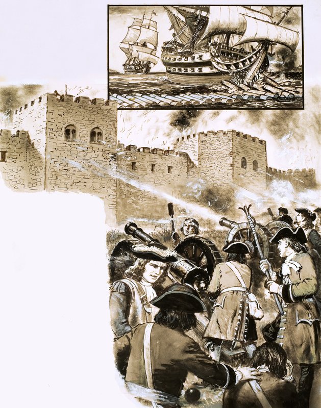 Derry Kuşatması by English School