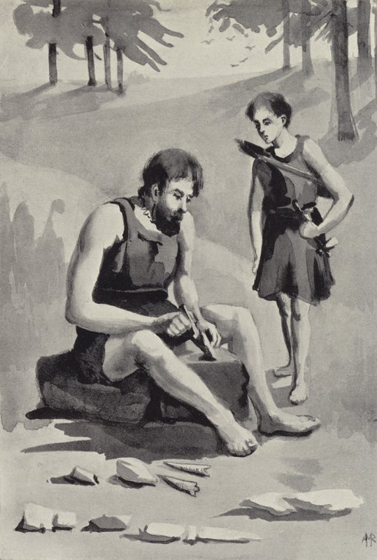 Mızrak Yapıcı (lito) by English School