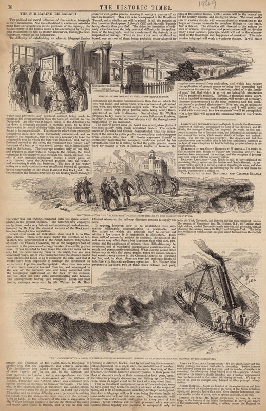 Denizaltı Telgrafı by English School