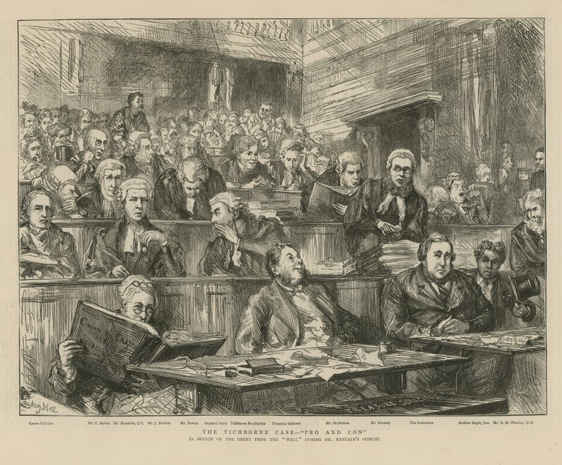 Tichborne Davacı by English School
