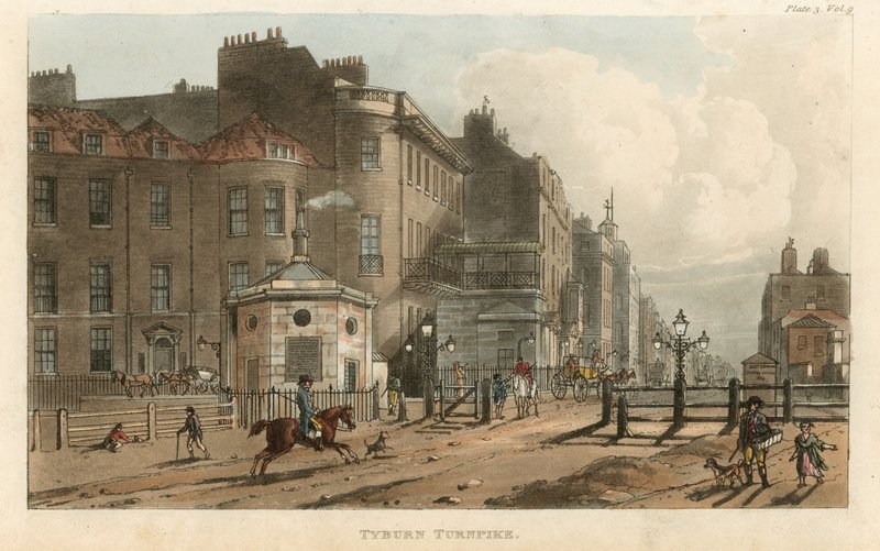 Tyburn Turnpike by English School