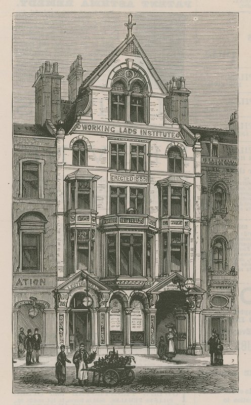 Working Lads Enstitüsü, Whitechapel by English School