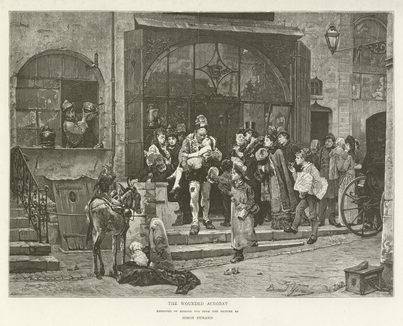 Yaralı Akrobat by English School
