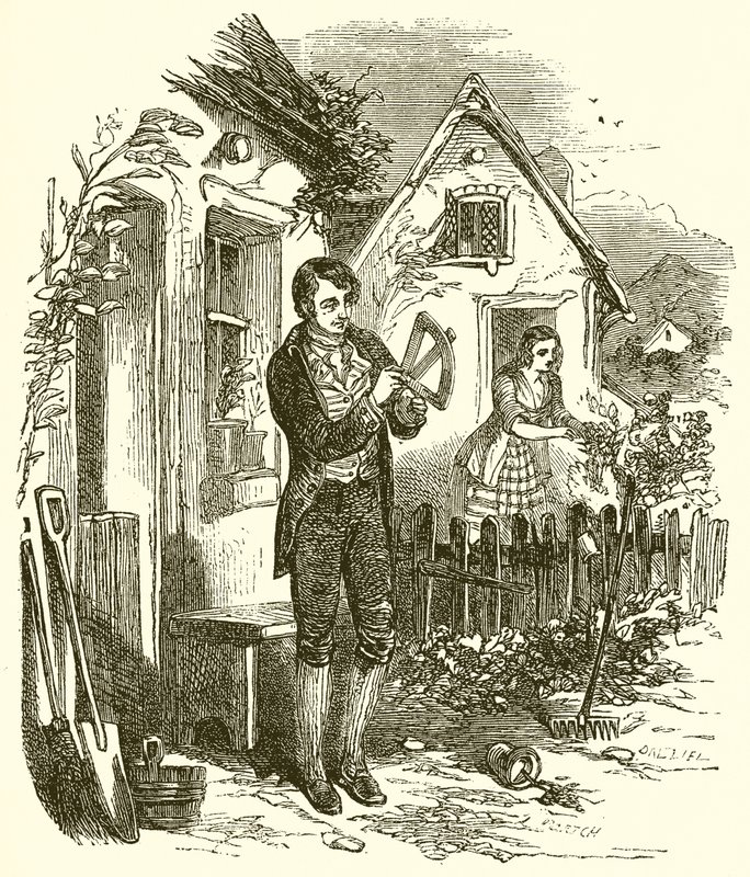 Genç Robert Burns by English School