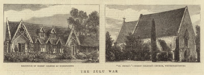 Zulu Savaşı (gravür) by English School