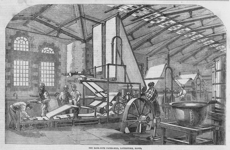 Banknot kağıt fabrikası by English School