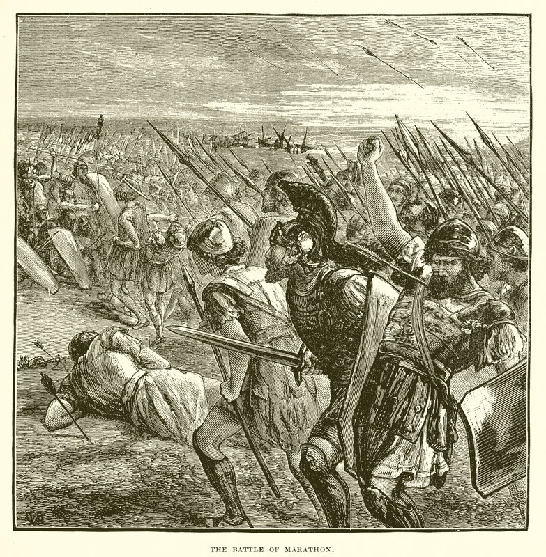 Maraton savaşı by English School