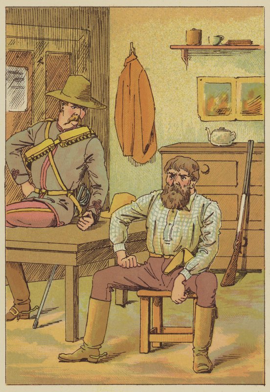 Kalkış (renkli gravür) by English School