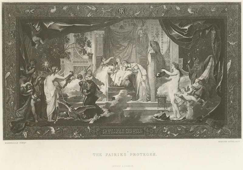 Periler proteini (gravür) by English School