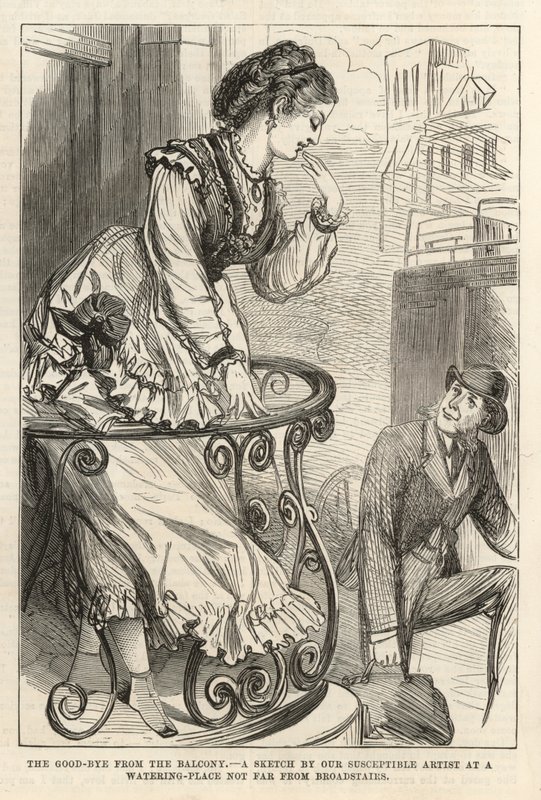 Balkondan vedalaşma by English School