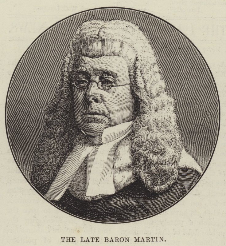 Geç Baron Martin (gravür) by English School