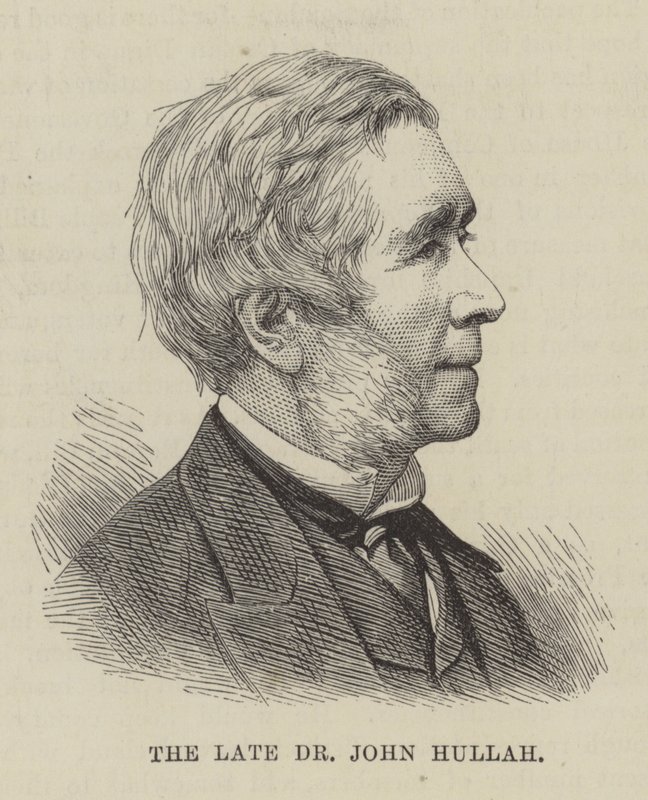 Rahmetli Dr John Hullah (gravür) by English School