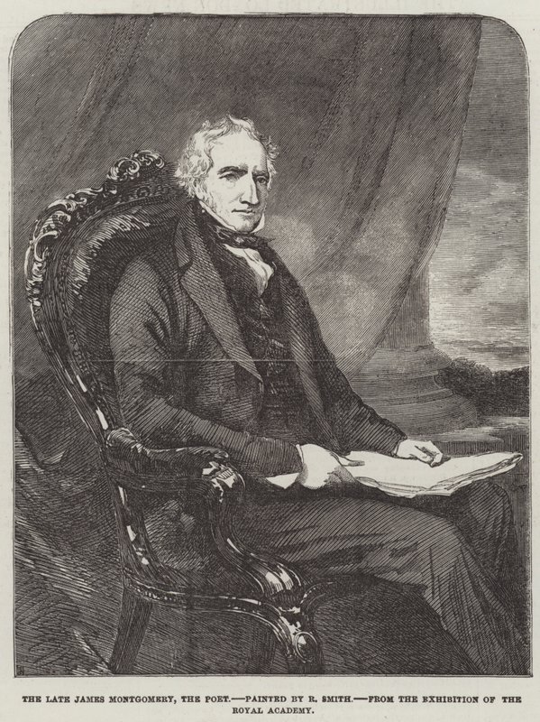 Geç James Montgomery, Şair (gravür) by English School