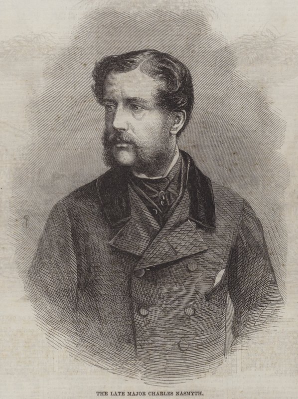 Geç Binbaşı Charles Nasmyth (gravür) by English School