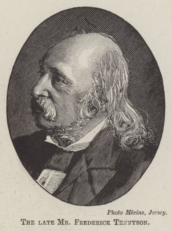 Merhum Bay Frederick Tennyson (gravür) by English School